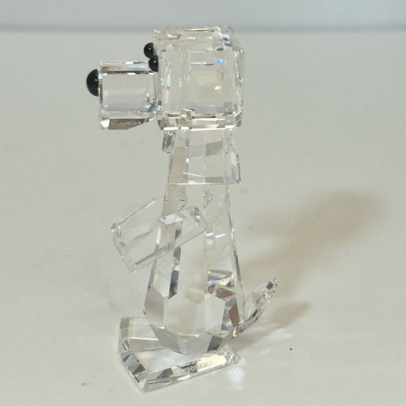 SWAROVSKI Genuine Retired Vintage Crystal Pluto Dog Figurine Height 6.5cm No Box - Picture 3 of 9